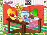 Tea table decorating online